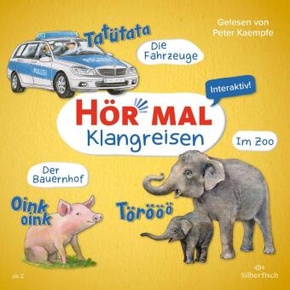 Die Fahrzeuge, Der Bauernhof, Im Zoo, 1 Audio-CD