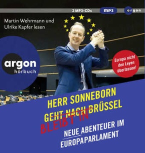 Herr Sonneborn bleibt in Brüssel, 2 Audio-CD, 2 MP3