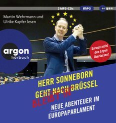 Herr Sonneborn bleibt in Brüssel, 2 Audio-CD, 2 MP3