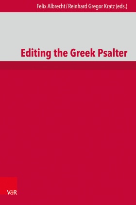 Editing the Greek Psalter