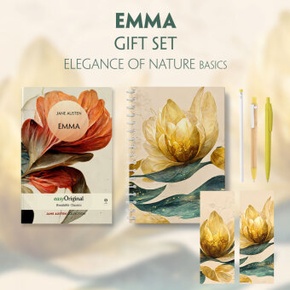 Emma (with audio-online) Readable Classics Geschenkset + Eleganz der Natur Schreibset Basics, m. 1 Beilage, m. 1 Buch