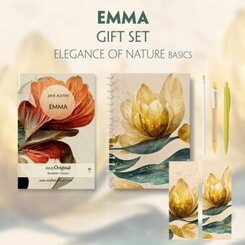 Emma (with audio-online) Readable Classics Geschenkset + Eleganz der Natur Schreibset Basics, m. 1 Beilage, m. 1 Buch