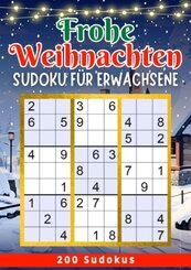 Frohe Weihnachten - Sudoku Rätselbuch