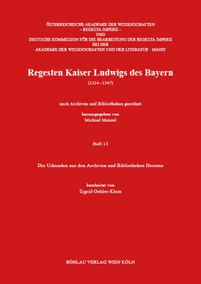 Die Urkunden aus den Archiven und Bibliotheken Hessens