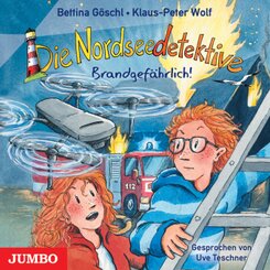 Die Nordseedetektive. Brandgefährlich!, Audio-CD
