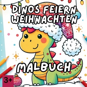 Dinos feiern Weihnachten