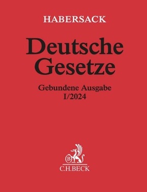 Deutsche Gesetze Gebundene Ausgabe I/2024