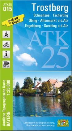 ATK25-O15 Trostberg (Amtliche Topographische Karte 1:25000)