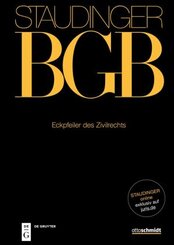 J. von Staudingers Kommentar zum Bürgerlichen Gesetzbuch mit Einführungsgesetz und Nebengesetzen: Eckpfeiler des Zivilrechts