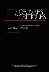 OEUVRES & CRITIQUES  XLVIII, 2