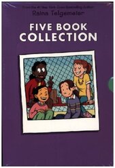 Raina Telgemeier Five Book Collection: Smile, Drama, Sisters, Ghosts, Guts