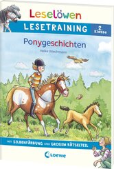 Leselöwen Lesetraining 2. Klasse - Ponygeschichten