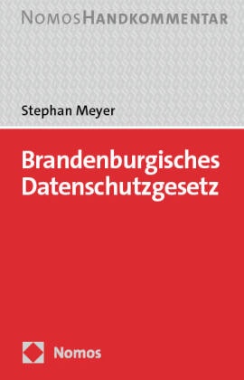 Brandenburgisches Datenschutzgesetz: BbgDSG