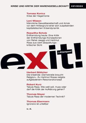 exit! Krise und Kritik der Warengesellschaft