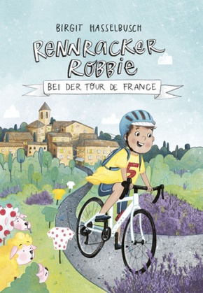 Rennracker Robbie bei der Tour de France