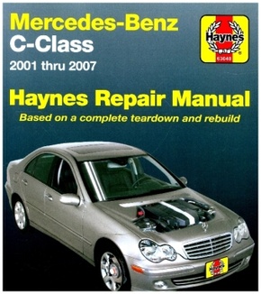 Mercedes-Benz C-Class (2001-2007) Haynes Repair Manual (USA)