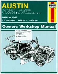 Austin A35 & A40 (1956 - 1967) Haynes Repair Manual