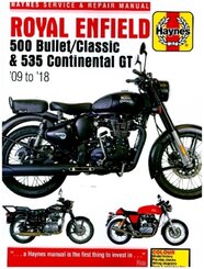 Royal Enfield 500 Bullet/Classic & 535 Continental GT (09-18)