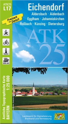 ATK25-L17 Eichendorf (Amtliche Topographische Karte 1:25000)