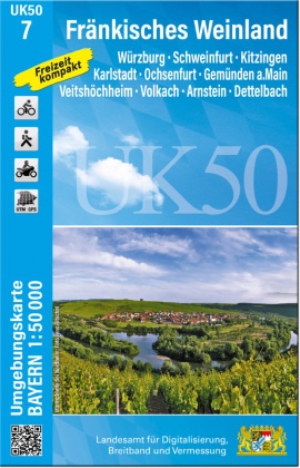 UK50-7 Fränkisches Weinland
