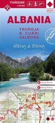 Albania hiking & biking 1:50000