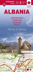 Albania hiking & biking 1:50000