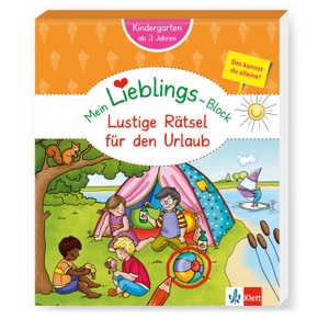 Klett Mein Lieblings-Block Lustige Rätsel für den Urlaub