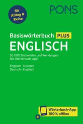 PONS Basisw&ouml;rterbuch Plus Englisch, m.  Buch, m.  Online-Zugang