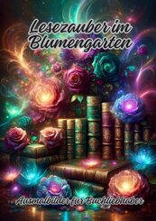 Lesezauber im Blumengarten