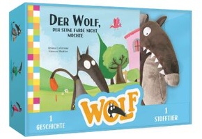 Meine Wolf-Box - mit Buch und Stofftier, m. 1 Buch, m. 1 Beilage, 3 Teile