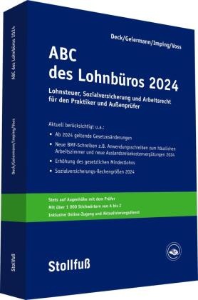 ABC des Lohnbüros 2024, m.  Buch, m.  Online-Zugang