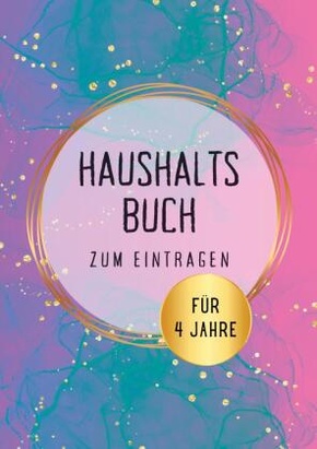 Haushaltsbuch für 4 Jahre