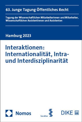 Interaktionen: Internationalität, Intra- und Interdisziplinarität