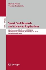 Smart Card Research and Advanced Applications