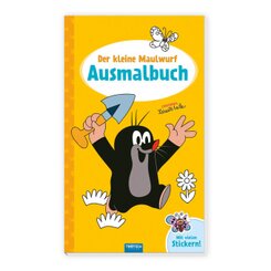 Trötsch Der kleine Maulwurf Ausmalbuch mit Stickern