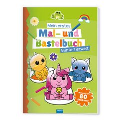 Trötsch Malbuch Bastelbuch Mein erstes Mal- und Bastelbuch Bunte Tierwelt