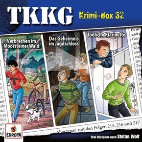 Ein Fall für TKKG - Krimi-Box, 3 Audio-CD - Box.32
