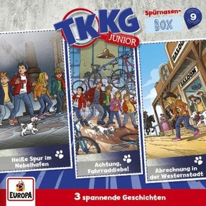 TKKG Junior Spürnasen-Box, 3 Audio-CD - Box.9