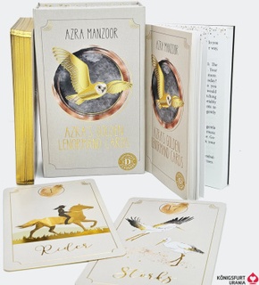 Azra's Golden Lenormand: 36 Golden Lenormand cards in modern, enchanting design, m. 1 Buch, m. 36 Beilage, 2 Teile