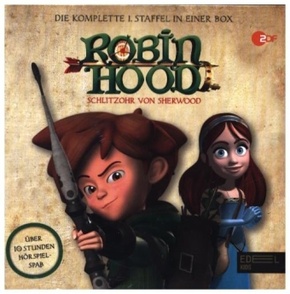 Robin Hood-Schlitzohr von Sherwood - Staffelbox, 13 Audio-CD - Staffelbox.1