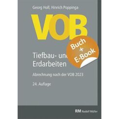 VOB im Bild - Tiefbau- und Erdarbeiten - mit E-Book, m. 1 Buch, m. 1 E-Book