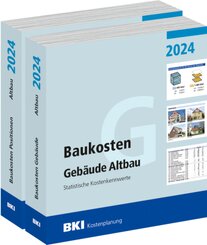 BKI Baukosten Gebäude + Positionen Altbau 2024