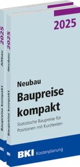 BKI Baupreise kompakt 2025 - Kombi-Paket Neubau + Altbau