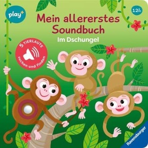 Ravensburger Play+ Mein allererstes Soundbuch: Im Dschungel (Sachen suchen und hören)