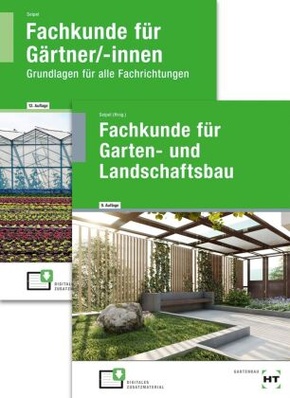 Paketangebot Fachkunde für Gärtner + Fachkunde für Garten- und Landschaftsbau, m. 1 Buch, m. 1 Buch