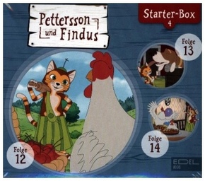 Pettersson und Findus Starter-Box (4),Folge 12-14, 3 Audio-CD - Starter-Box.4