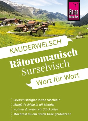 Reise Know-How Sprachführer  Rätoromanisch (Surselvisch) - Wort für Wort