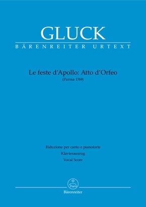 Atto d'Orfeo (aus "Le feste d'Apollo"; Parma Fassung von 1769)
