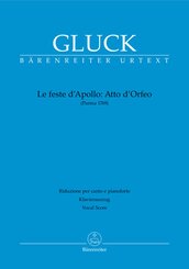 Atto d'Orfeo (aus "Le feste d'Apollo"; Parma Fassung von 1769)