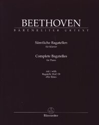 Sämtliche Bagatellen für Klavier (mit Bagatelle WoO 59 "Für Elise")